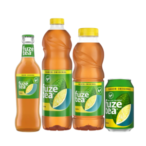 FUZE TEA SABOR ORIGINAL LIM&Oacute;N